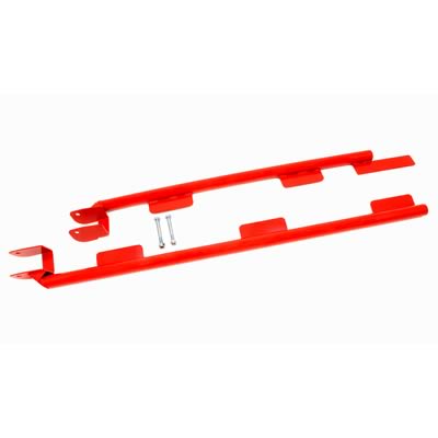 BMR:  1993-1997 GM F-Body Chevy Camaro / Firebird Subframe connectors, weld-on, tubular, LT1, convertible (Red)