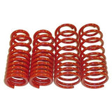 BMR:  1993-2002 GM F-Body Chevrolet Camaro / Firebird Lowering spring kit, set of 4, 1.25" drop (Red)