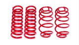 BMR: 1967-1972 GM A-body Lowering spring kit, set of 4, 1" drop (Red)