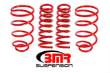 BMR: 1964-1966 GM A-body Lowering spring kit, set of 4, 1" drop (Red)