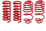BMR: 1978-1987 GM G-body Lowering spring kit, set of 4, 1.5" drop (Red)