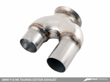 AWE: 2013-16 BMW M5 F10 4.4L - Touring Edition Axle Back Exhaust (Diamond Black Tips)