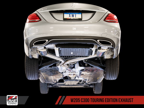 AWE: 2015-2018 Mercedes-Benz C300 - Touring Edition Exhaust