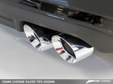 AWE: 2016-18 Audi A6 3.0T C7 - Touring Edition Exhaust (Quad Outlet / Chrome Silver Tips)