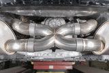 STAINLESS WORKS: 2020-21 Chevrolet Corvette C8 6.2L -- Legend Cat-Back Exhaust w/ Matte Black Tips