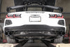 STAINLESS WORKS: 2020-21 Chevrolet Corvette C8 6.2L -- Redline Cat-Back Exhaust w/ Matte Black Tips