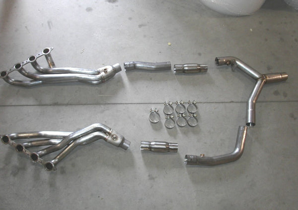 STAINLESS WORKS: 2001-2002 Chevy Camaro/Firebird -- Headers Catted Y-Pipe