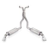 STAINLESS WORKS: 2010-15 Chevrolet Camaro SS 6.2L -- 3" Exhaust X-Pipe Chambered Turbo Mufflers Polished Tips