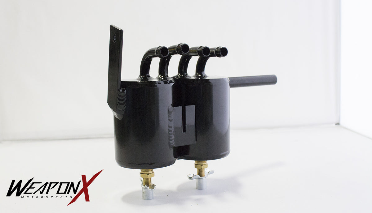 2009-2015 Cadillac CTS-V Dual Catch Can kit by WXM (LSA) – WEAPON