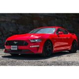 MBRP: 2018-21 Ford Mustang GT 5.0L -- 3" Cat Back, with Quad 4" Dual Wall Tips, Street Version, Black Coated