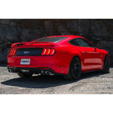 MBRP: 2018-21 Ford Mustang GT 5.0L -- 3" Cat Back, with Quad 4" Dual Wall Tips, Street Version, T304