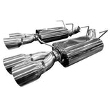 Kooks Headers & Exhaust:  2013-2014 FORD MUSTANG SHELBY GT500 POLISHED QUAD TIP AXLEBACK