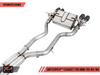 AWE: 2015-2020 BMW M4 3.0T - Resonated SwitchPath Exhaust Diamond Black Tips 90mm