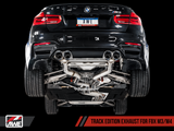 AWE: BMW M3 3.0T - Resonated Track Edition Exhaust (Diamond Black Tips 102mm)