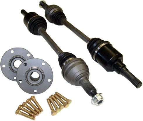 Driveshaft Shop: FORD 2003-2006 Falcon 1400HP Full Chromoly Level 5 Axle/Hub Kit (Supercharged V8 and Turbo 6)