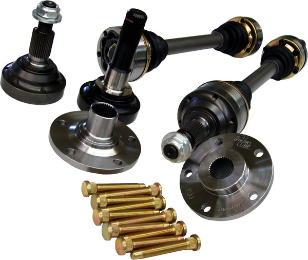 Driveshaft Shop: 2001-2004 Ford Cobra Pro-Level Axle/Hub Kit