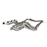 Kooks Headers & Exhaust - 2010+ Nissan Patrol LE 400HP Series 2010-2013 Infiniti QX56 / 2013+ Infiniti QX80  1 7/8" x 3" Stainless Steel Long Tube Headers w/3" x OEM Stainless GREEN Catted Y-Pipe