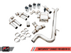 AWE: 2015-2020 Audi 8V S3 - SwitchPath Exhaust (102mm Diamond Black Tips)