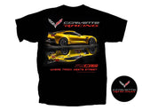 Corvette T-Shirt: Z06 & Corvette Racing "Where Track Meets Street"