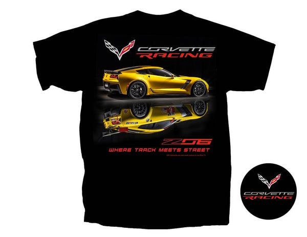 Corvette T-Shirt: Z06 & Corvette Racing 
