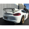 APR Factory Wing Extension Kit with Gurney Flap Porsche Cayman GT4