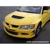 APR Front Bumper Canards 2003-2005 Mitsubishi Evolution 8