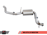 AWE: 2006-10 Volkswagen Jetta 2.0T - Track Edition Exhaust (Diamond Black Tips)