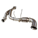 Kooks Headers & Exhaust:  2011-2014 FORD F150 3" X OEM CATTED Y-PIPE