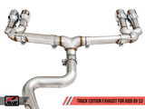 AWE: 2015-2020 Audi 8V S3 - Track Edition Exhaust (102mm Chrome Silver Tips)