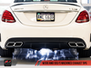 AWE: 2015-2020 Mercedes-Benz AMG C63 | C63S - Machined Exhaust Tips Chrome Silver