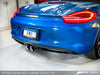 AWE: 2014-16 Porsche 981 Boxster | Cayman - Performance Exhaust (Chrome Silver Tips)