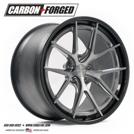 Forgeline: CF201 3 Piece Wheels - Carbon Fiber