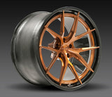 Forgeline: CF201 3 Piece Wheels - Carbon Fiber
