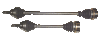 Driveshaft Shop: VOLKSWAGEN 1993-1998 Golf / GTI / Jetta / Corrado VR6 (5-Speed) 400HP Level 2.9 Left Axle