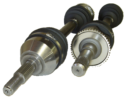 Driveshaft Shop: 2001-2004 Ford Mustang Cobra 600HP Level 2 Complete Axle