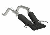 MBRP: 2014-19 Chevy Corvette -- 3" Dual Muffler Axle Back, with Quad 4" Dual Wall Tips, Black