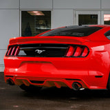 MBRP: 2015-17 Ford Mustang GT 5.0 (Coupe Only) -- 3" Cat Back, Dual Split Rear, Street Version, 4.5" tips, T409