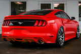 MBRP: 2015-17 Mustang GT 5.0 (Coupe Only) -- 3" Cat Back, Dual Split Rear, Race Version, 4.5" tips, BLK Coated