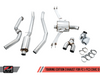 AWE: 2017-20 Honda Civic SI - Touring Edition Exhaust w/ Front Pipe (Dual Chrome Silver Tips)
