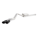 STAINLESS WORKS: 2020-21 Chevrolet Silverado HD 6.6L Legend Catback Exhaust (Black Tips)