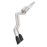 STAINLESS WORKS: 2020-21 Chevrolet Silverado HD 6.6L Legend Catback Exhaust (Black Tips)