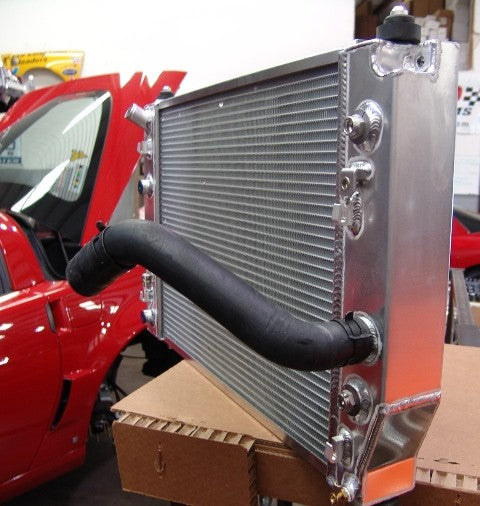 Corvette C7 Racing Radiator DeWitts: C7 Z06 Heat Exchagner Upgrade – WEAPON-X Motorsports