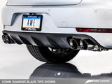 AWE: 2015-18 Porsche 95B Macan - Track Edition Exhaust (Diamond Black 102mm Tips)