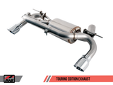 AWE: 2014-2019 BMW M235i F22 - Touring Edition Axle Back Exhaust w/Diamond Black Tips 90mm