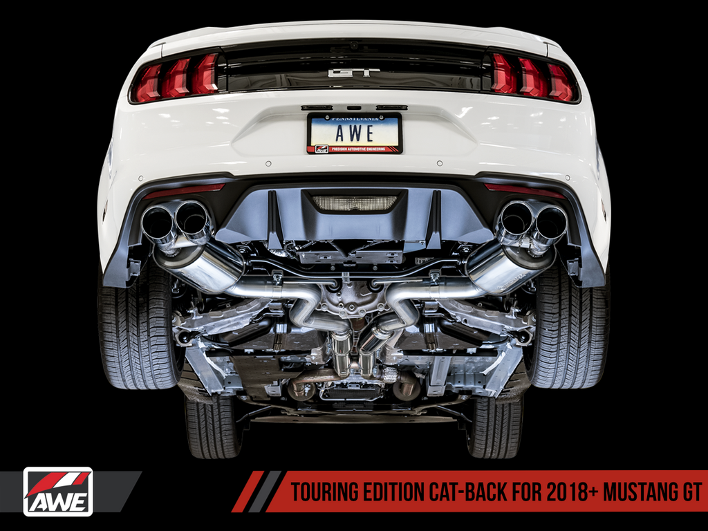 AWE 2015 2020 Ford Mustang GT 5.0L Touring Edition Catback