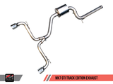 AWE: 2015-2017 Volkswagen MK7 GTI 2.0T - Track Edition Exhaust (Chrome Silver Tips)