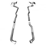STAINLESS WORKS: 1968-72 Chevrolet Corvette -- Exhaust SB 2-1/2" Factory Connect