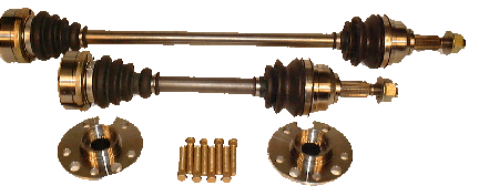 Driveshaft Shop:  1979-1984 VW Rabbit / 1985-1989 Scirocco 500HP Level 3 Axle/Hub Kit