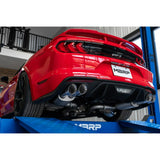 MBRP: 2018-21 Ford Mustang GT 5.0L -- 3" Cat Back, with Quad 4" Dual Wall Tips, Street Version, T304