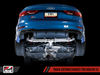 AWE: 2015-2020 Audi 8V S3 - Track Edition Exhaust (102mm Diamond Black Tips)